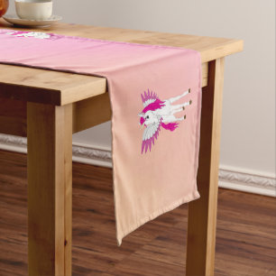 Rainbow Pastel Unicorn Long Table Runner