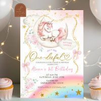 Rainbow Pastel Unicorn Magical Birthday