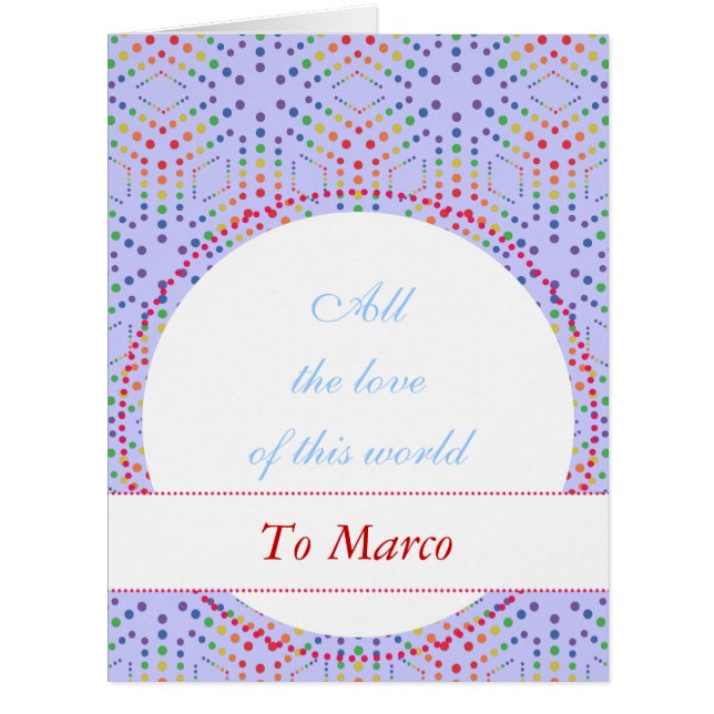 Rainbow Pattern (Front)