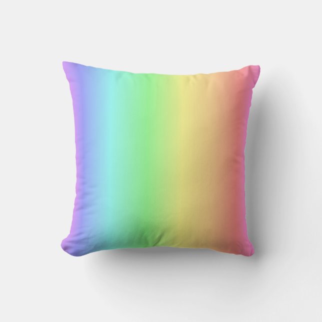 Rainbow Pattern 1 Cushion (Front)