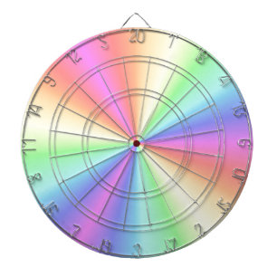 Rainbow Pattern 3 Dartboard
