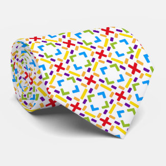 Rainbow Pattern graphical pattern Tie