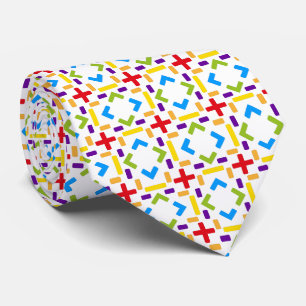 Rainbow Pattern graphical pattern  Tie