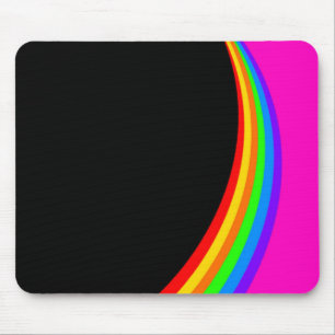 RAINBOW PATTERN MOUSE PAD