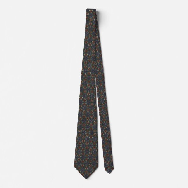 Rainbow Pattern Tie (Front)