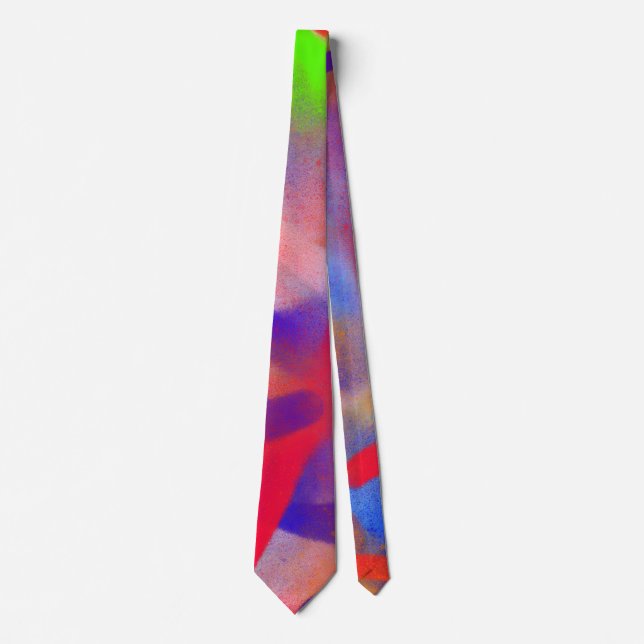 Rainbow Pattern Tie (Front)