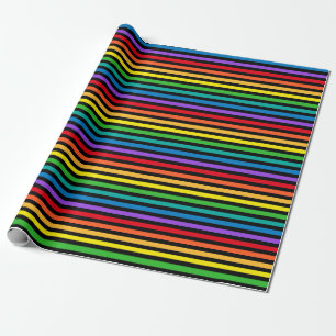 Rainbow Pattern Wrapping Paper