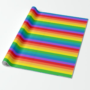 Rainbow Pattern Wrapping Paper