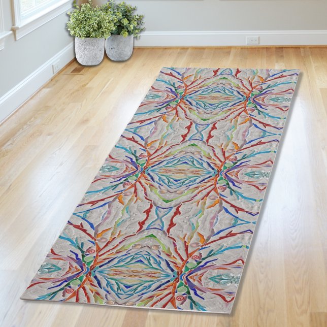 Rainbow Pattern Yoga Mat (Creator Uploaded)