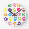 RAINBOW PAW PRINTS