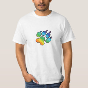 Rainbow Paw T Shirt