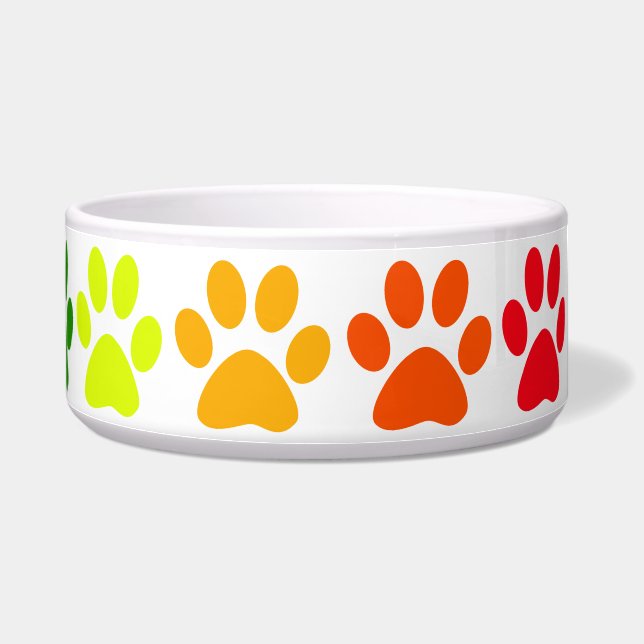 Rainbow Paws Pet Bowl (Right)