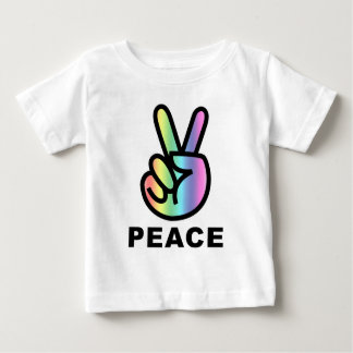 Rainbow peace baby T-Shirt