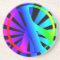 Rainbow Peace Coaster