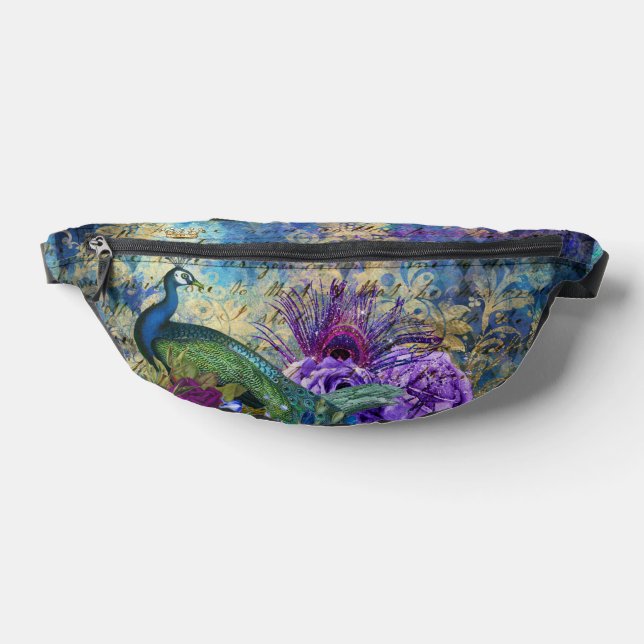 Rainbow Peacock Bum Bags (Lay Down)
