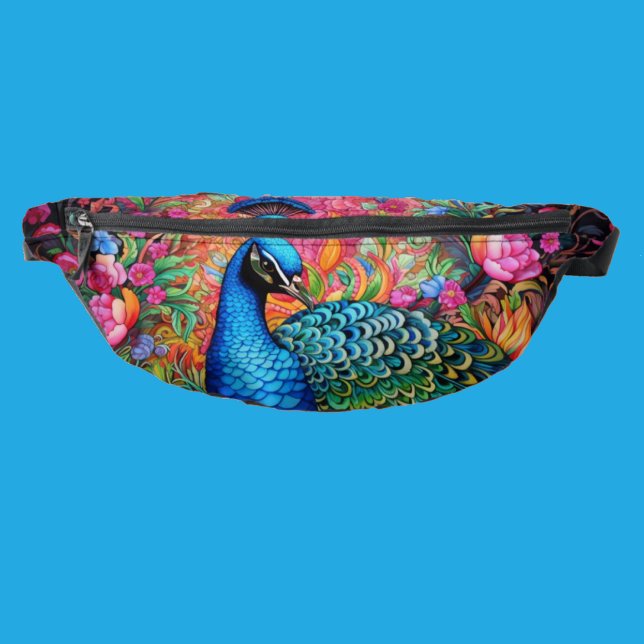 Rainbow Peacock Bum Bags (Creator Uploaded)