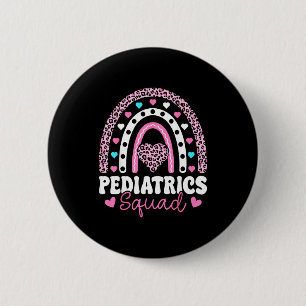 Rainbow Pediatrics Squad - Valentine's Day Pediatr 6 Cm Round Badge