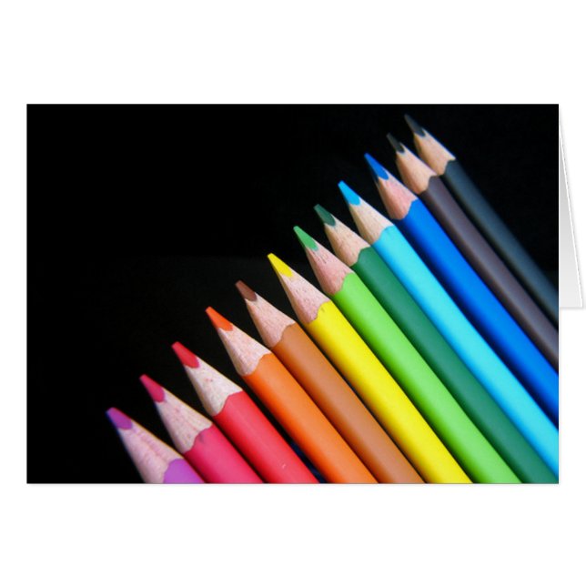 Rainbow pencils (Front Horizontal)