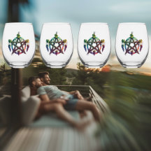 Rainbow Pentacle: LGBTQ+ & Pagan Pride Gift