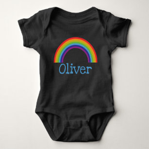 Rainbow personalized Bodysuit 