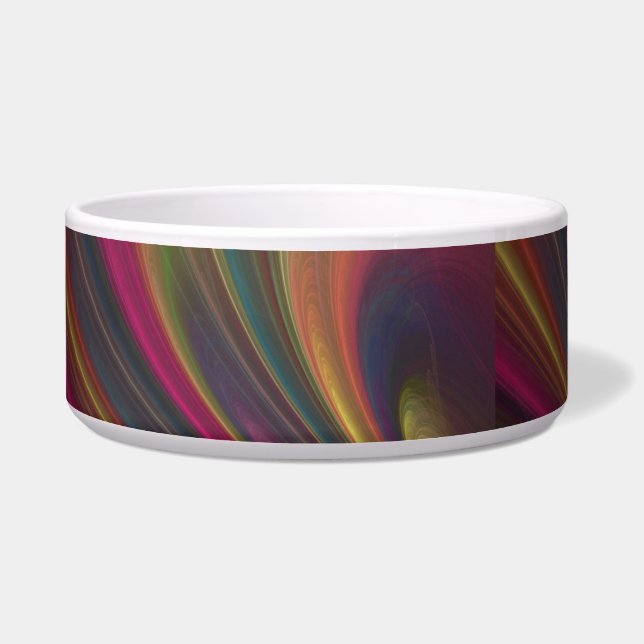 Rainbow Pet Bowl (Left)