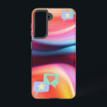 Rainbow phone samsung galaxy case<br><div class="desc">Rainbow phone for mother und vater.</div>