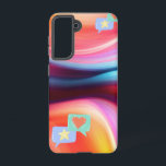 Rainbow phone samsung galaxy case<br><div class="desc">Rainbow phone for mother und vater.</div>