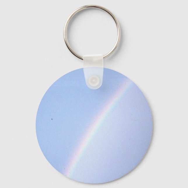 Rainbow Photo Key Ring (Front)