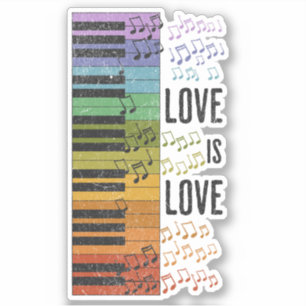 Rainbow piano