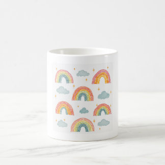 rainbow picture cup