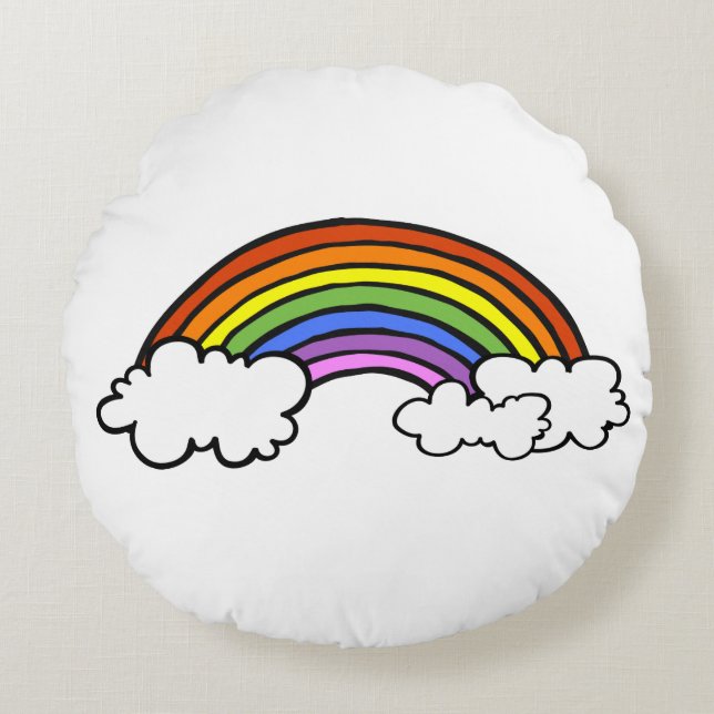 Rainbow Pillow (Front)