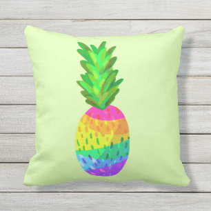 Rainbow Pineapple Cushion
