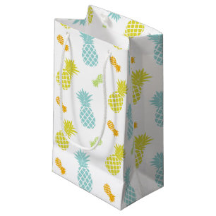 Rainbow Pineapples Pattern Small Gift Bag