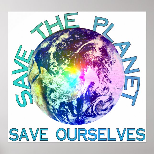 Rainbow Planet Poster (Front)