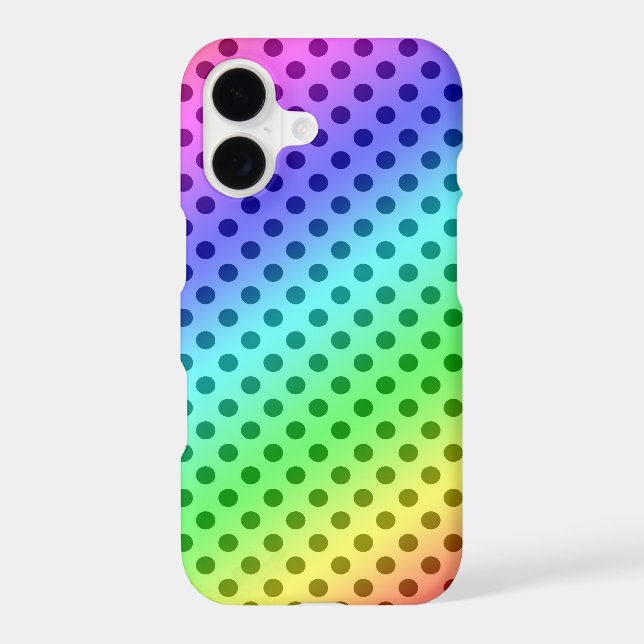 Rainbow Polka Dots (Back)