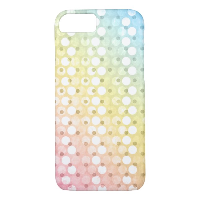 Rainbow Polka Dots Case-Mate iPhone Case (Back)