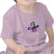 Rainbow Polka Dots First Birthday Shirt