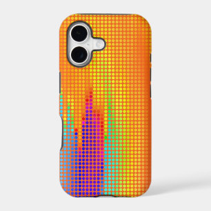 Rainbow Polka Dots Modern Pattern