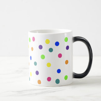 Rainbow Polka Dots Morphing Mug