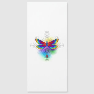 Rainbow Polygonal Dragonfly