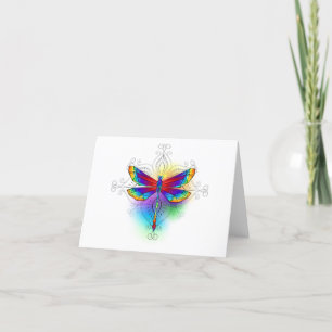 Rainbow Polygonal Dragonfly Announcement
