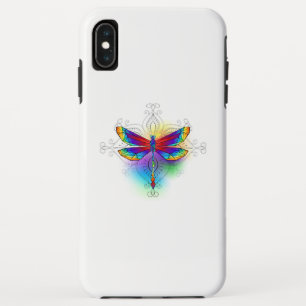 Rainbow Polygonal Dragonfly Case-Mate iPhone Case
