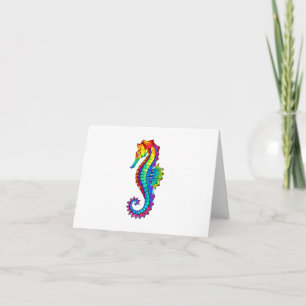 Rainbow Polygonal Seahorse Announcement