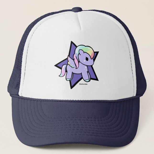 Rainbow Pony | Trucker Hat Dolce & Pony (Front)