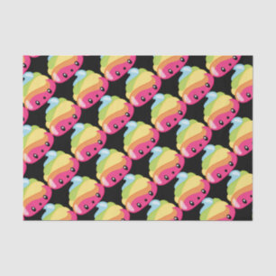 Rainbow Poop Emoji Tissue Paper