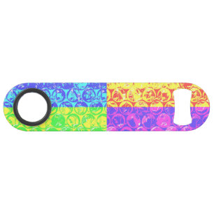 Rainbow pop art bubble wrap