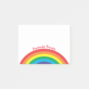 Rainbow Post-it Notes
