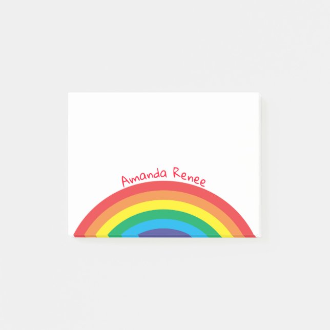 Rainbow Post-it Notes (Front)