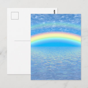 Rainbow Postcard