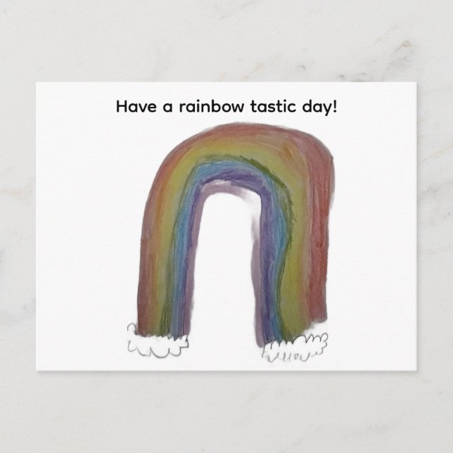 Rainbow postcard (Front)